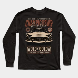 Old School Drag Race Long Sleeve T-Shirt